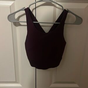 Purple Fabletics Sports Bra